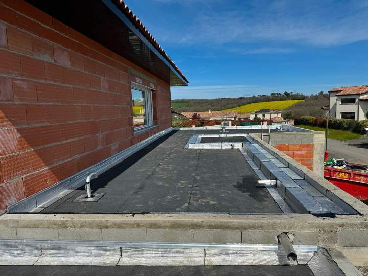 Travaux d'étanchéité terrasse Toulouse 